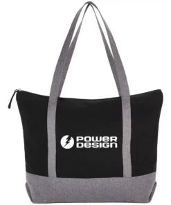 Repose 10oz Recycled Cotton Zippered Tote