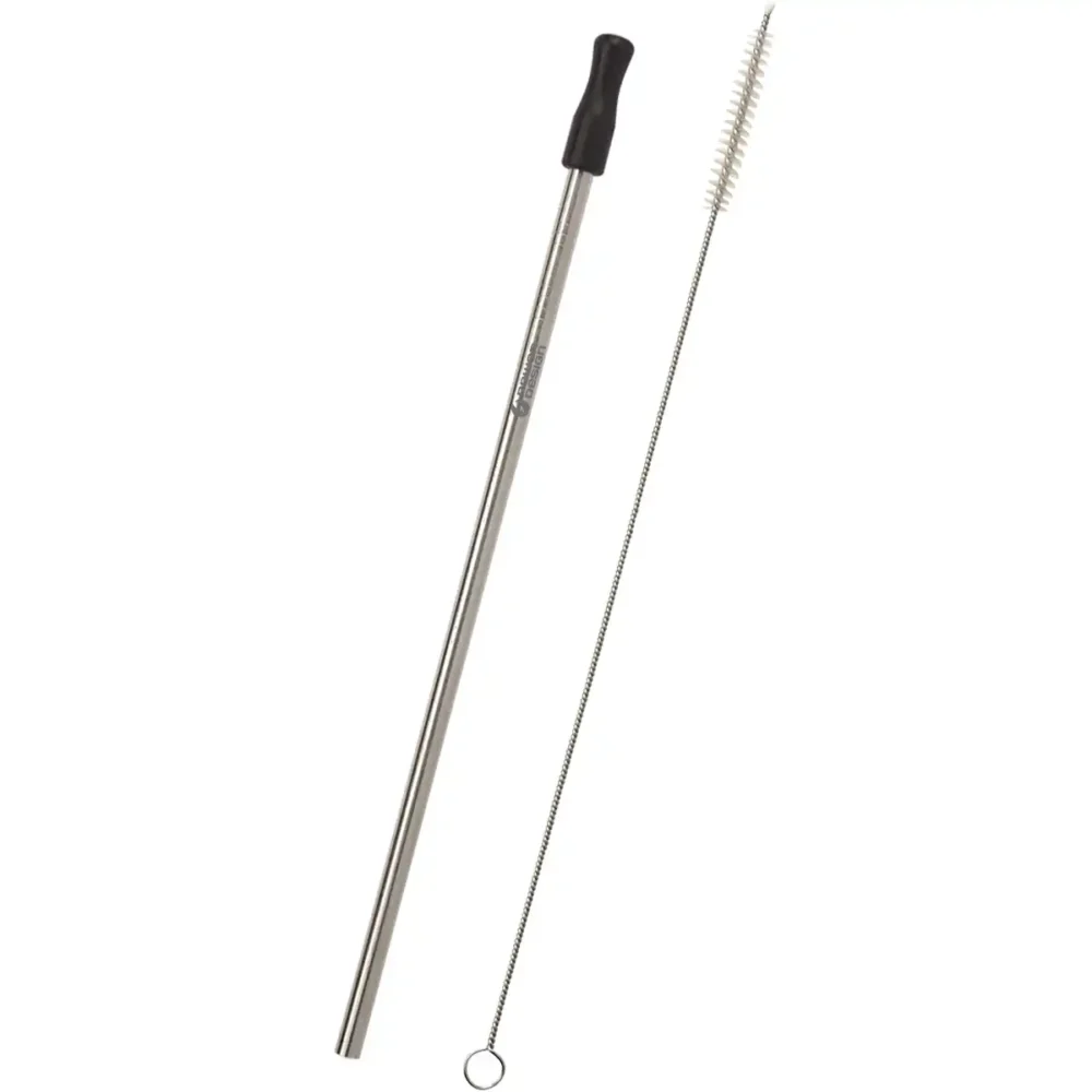Stainless Steel Straw With Cleaning Brush