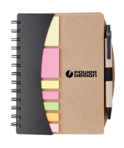 Broome Junior Notebook w/ Pen, Flags & Sticky Notes