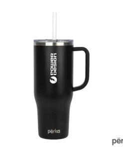Perka® Kempton Double Wall, Stainless Steel Travel Mug, 40 oz
