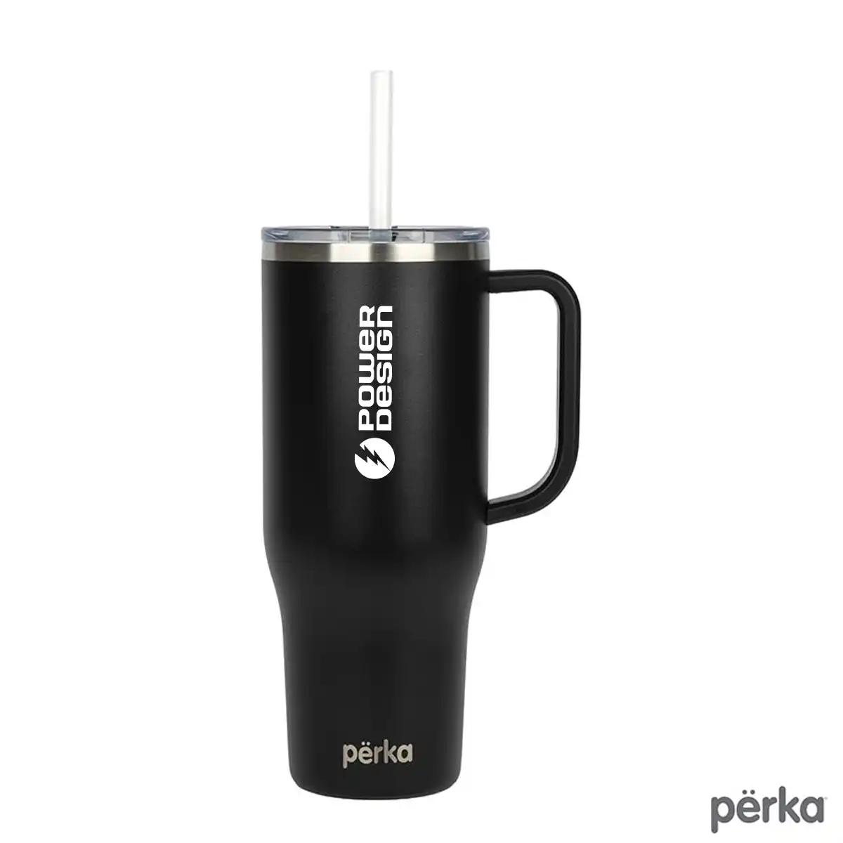 Perka® Kempton Double Wall, Stainless Steel Travel Mug, 40 oz