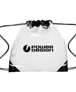 Touchdown Clear EVA Drawstring Backpack