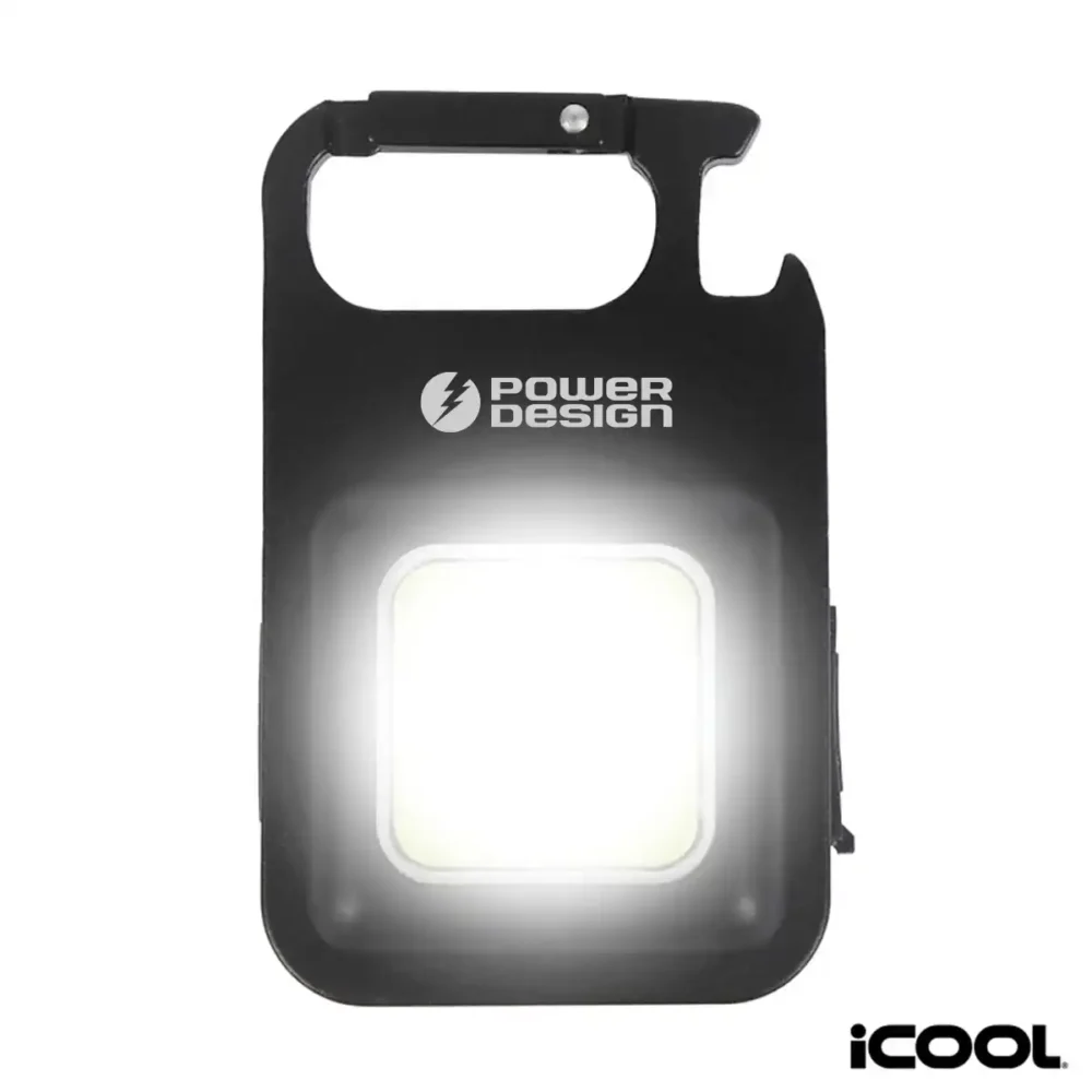 Alternative view of iCOOL® Elwood Rechargeable Multi-Function COB Emergency Worklight