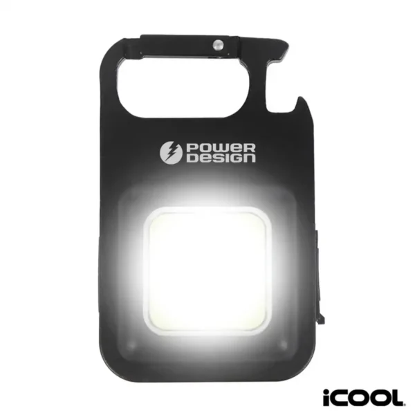 Alternative view of iCOOL® Elwood Rechargeable Multi-Function COB Emergency Worklight