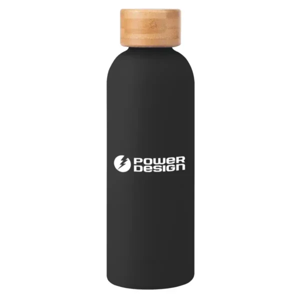Blair Stainless Steel Bottle With Bamboo Lid, 17 oz