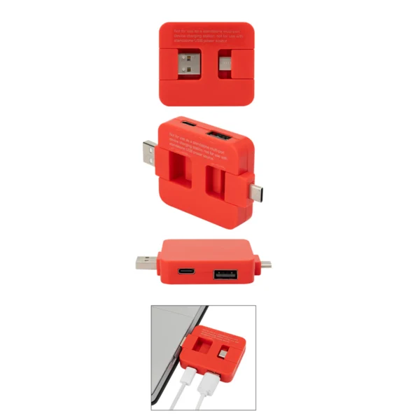 Alternative view of 4-Port USB Hub