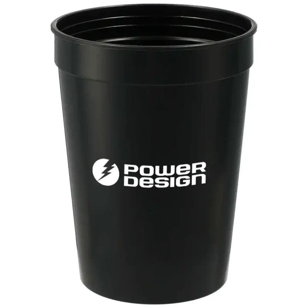 Alternative view of Solid 12oz Recycled Stadium Cup