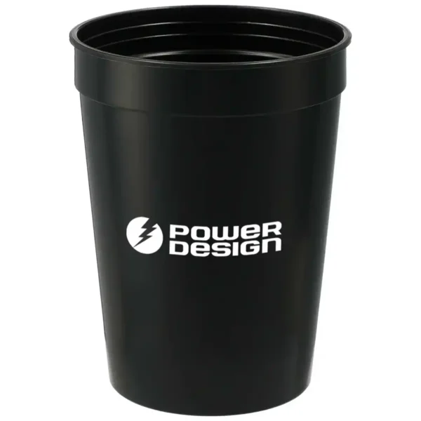 Alternative view of Solid 12oz Recycled Stadium Cup