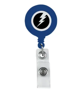 Alternative view of Retractable Badge Holder With Laminated Label