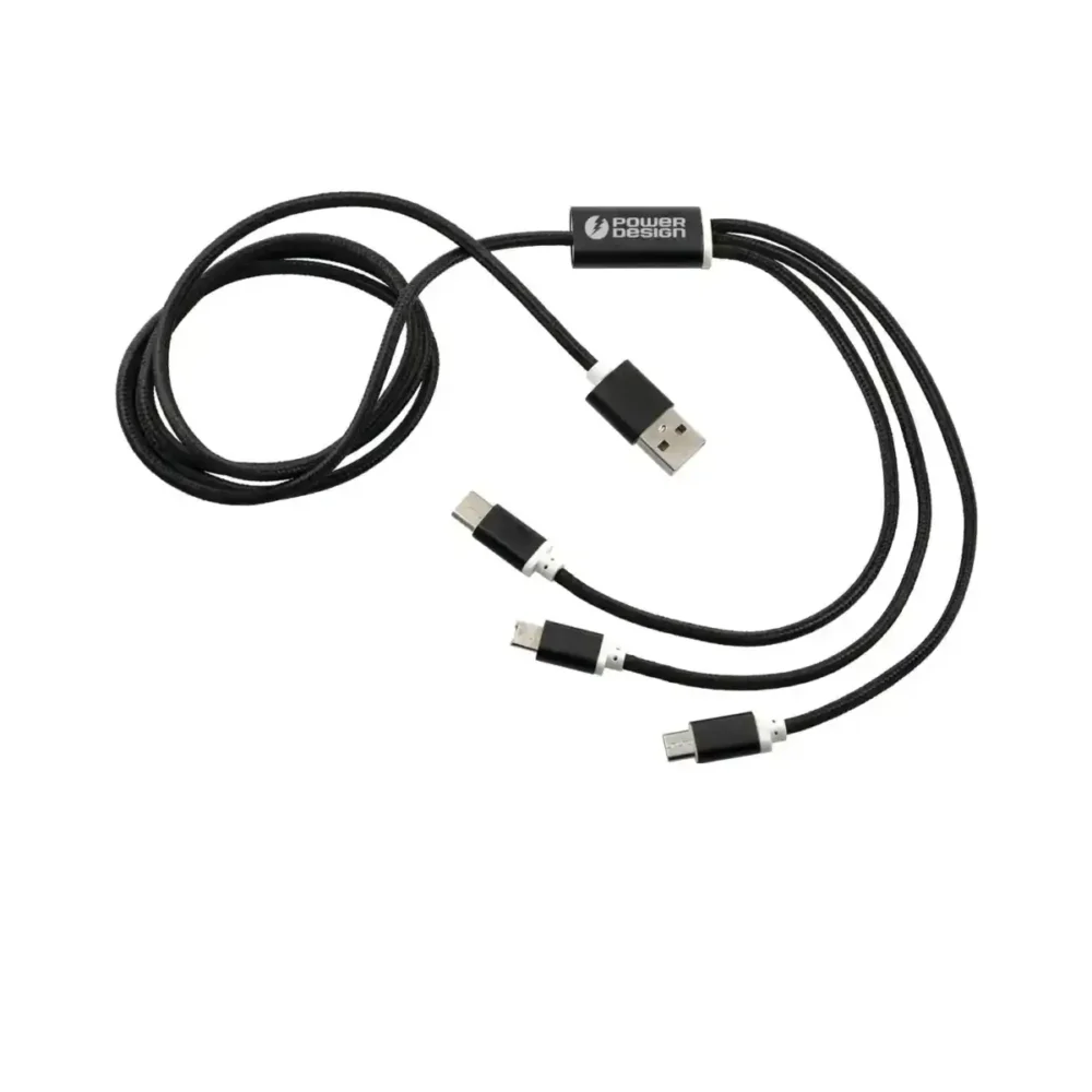 Realm 3-in-1 Long Charging Cable