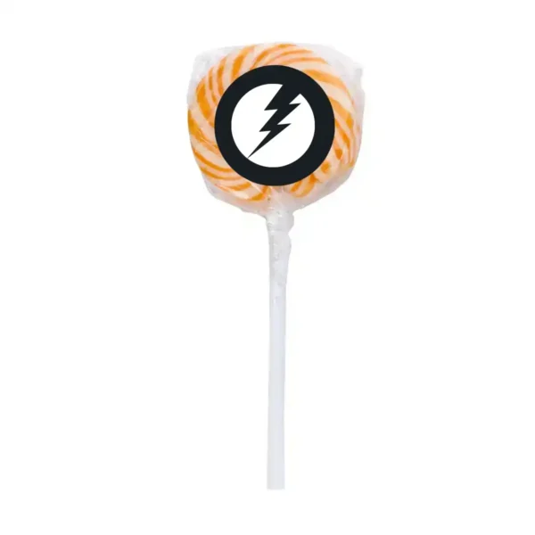 Alternative view of Swirl Lollipop with Round Label