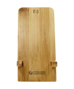 Bamboo Wireless Charger Phone Stand