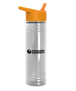 Alternative view of Slim Fit Water Bottles w/ Flip Straw, 24 oz
