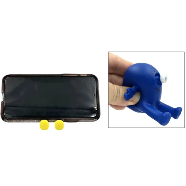 Alternative view of Eye Poppers Stress Reliever Phone Stand