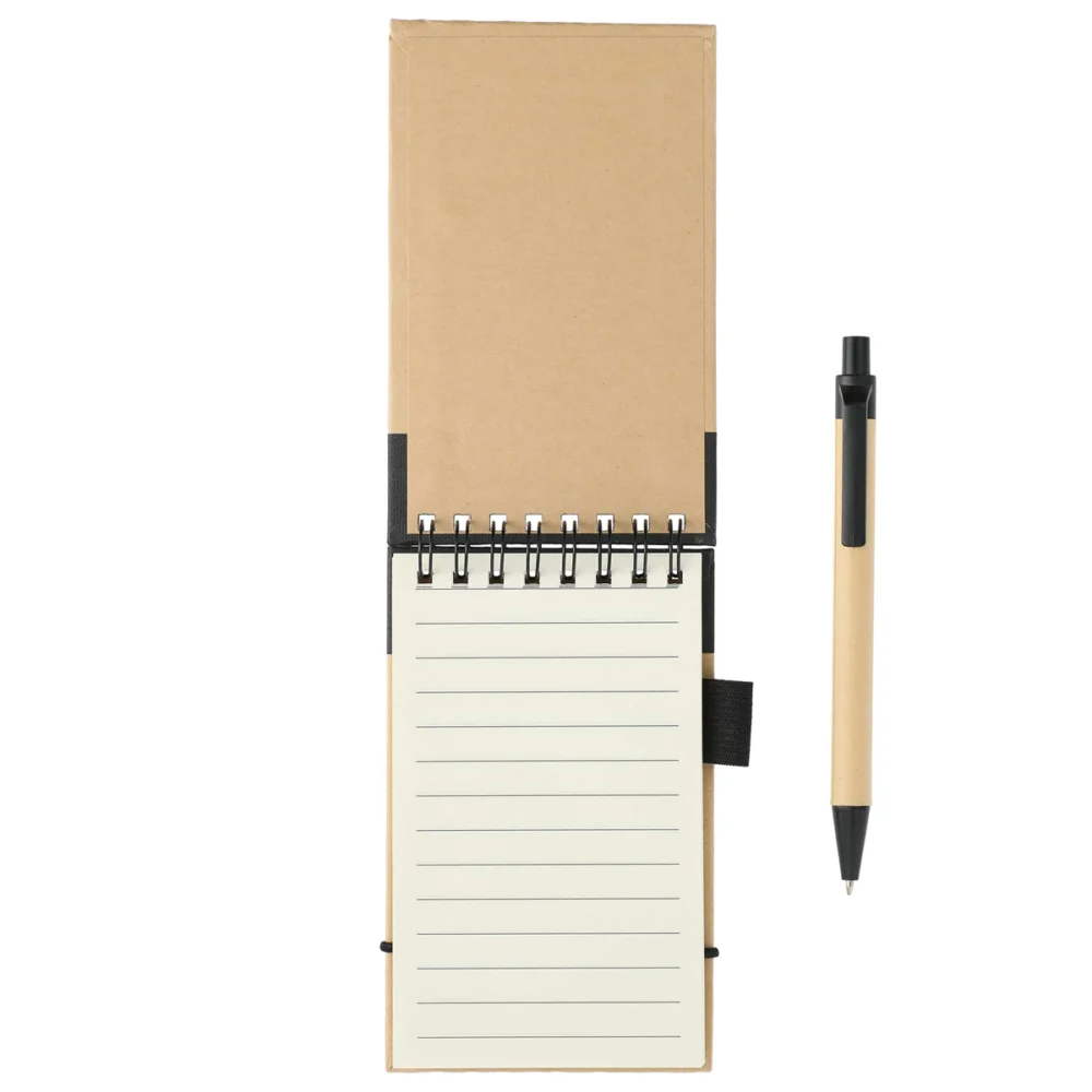 Alternative view of FSC® Mix 5" x 3" Recycled Jotter with Pen