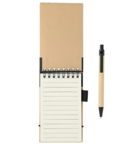 Alternative view of FSC® Mix 5" x 3" Recycled Jotter with Pen