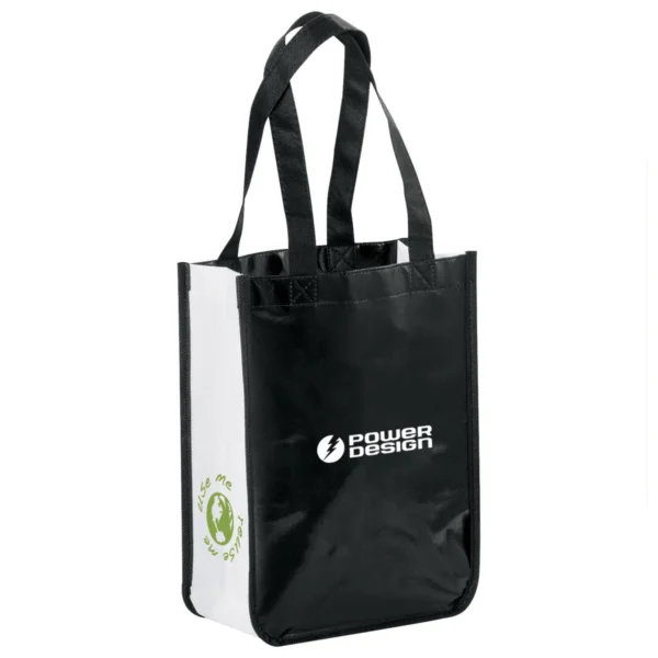 Alternative view of Gloss Laminated Non-Woven Gift Tote