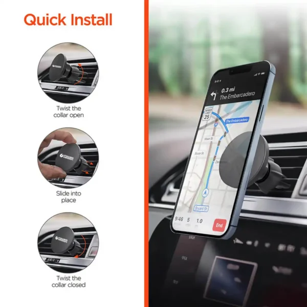 Alternative view of HyperGear Mag Grip Phone Mount