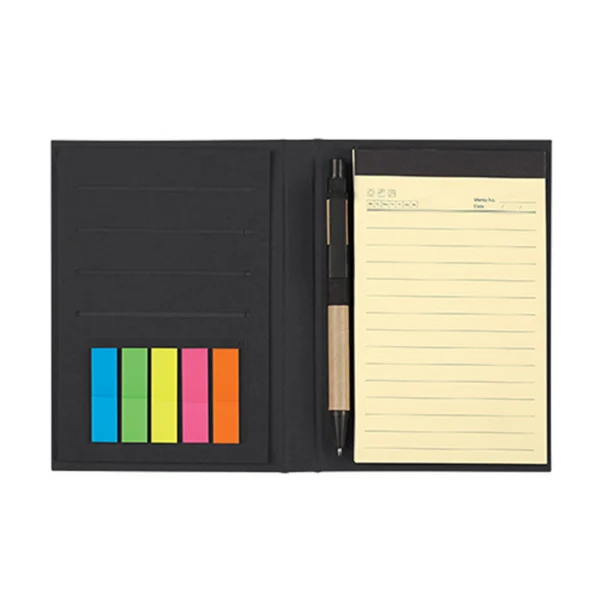 Alternative view of Meeting Mate Notebook w/ Pen & Sticky Flags