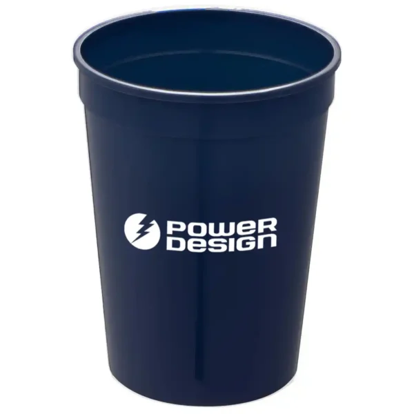 Solid 12oz Recycled Stadium Cup