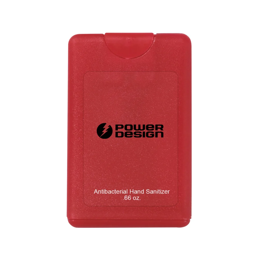 .66 Oz. Card Shape Hand Sanitizer