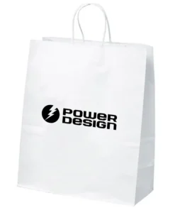Alternative view of White Shopper Bag - Large