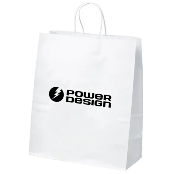 Alternative view of White Shopper Bag - Large