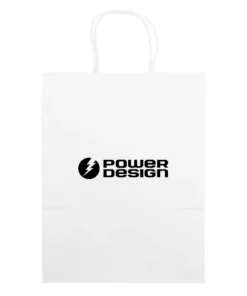 White Shopper Bag - Medium