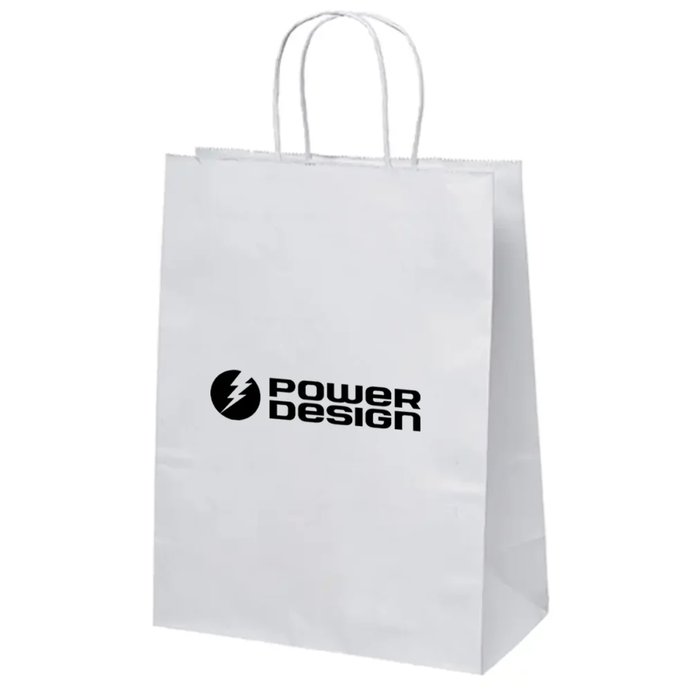 Alternative view of White Shopper Bag - Medium