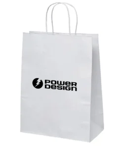 Alternative view of White Shopper Bag - Medium