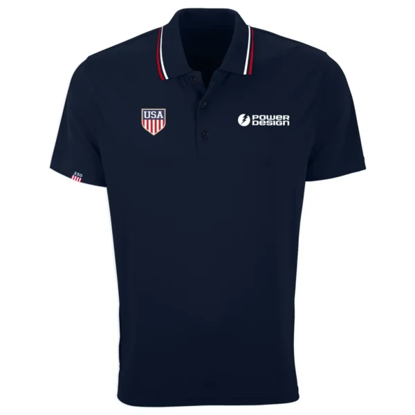 Alternative view of USA Vansport Omega Tipped Polo