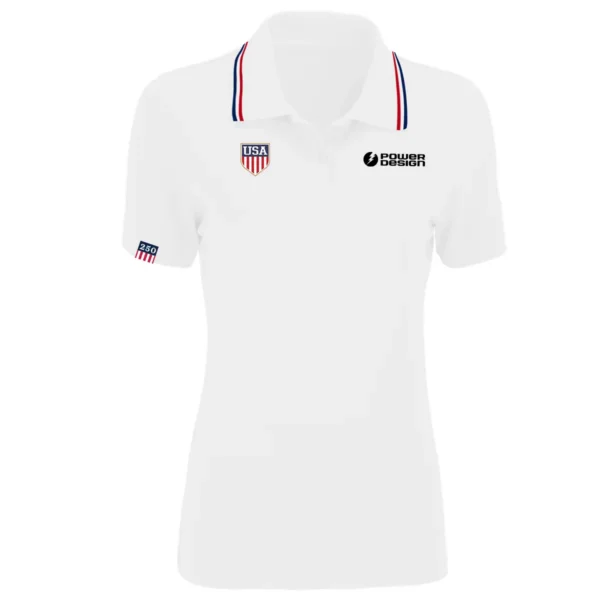 Alternative view of USA Women's Vansport Omega Tipped Polo