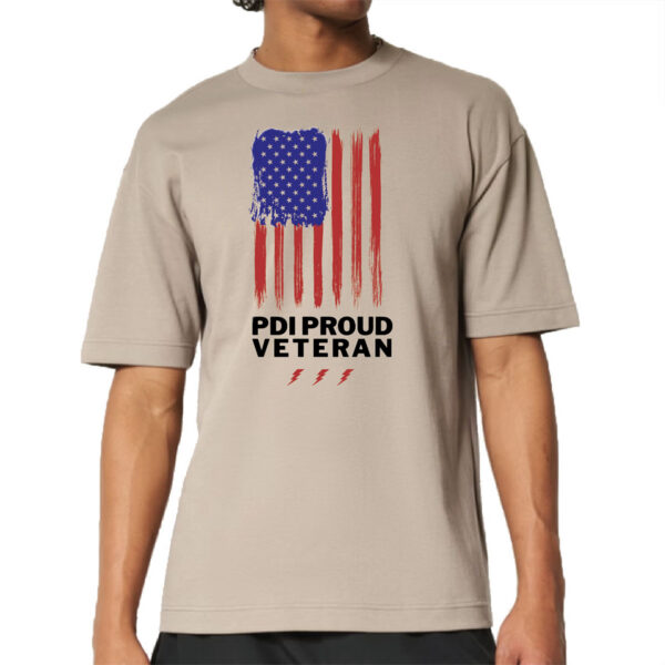 PDI Proud Veteran Tee - Tan